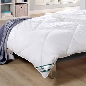 Couette double Dacron Coton / Polyester - Blanc - 135 x 200 cm