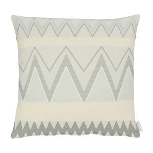 Coussin Indira 97 % polyester, 3 % coton - Gris clair