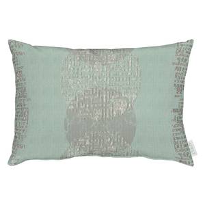 Coussin 2718 Polyester / Viscose - Turquoise - 35 x 50 cm