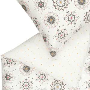 Parure de lit Snowflake Coton - Multicolore - 135 x 200 cm + oreiller 80 x 80 cm