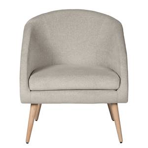 Fauteuil Volonne Tissu - Tissu Nere: Gris clair