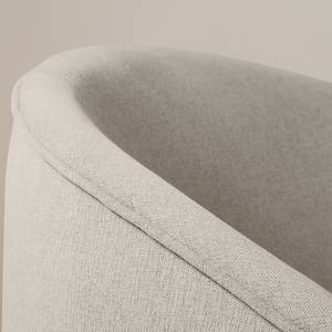 Fauteuil Volonne Tissu - Tissu Nere: Gris clair