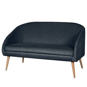 Sofa Volonne (2-Sitzer) Webstoff - Webstoff Nere: Marineblau