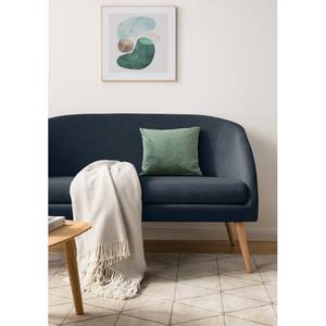 Sofa Volonne (2-Sitzer) Webstoff - Webstoff Nere: Marineblau