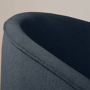 Sessel Volonne Webstoff - Webstoff Nere: Marineblau