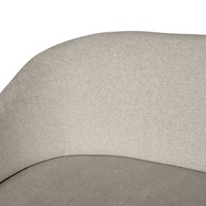 Sofa Volonne (2-Sitzer) Webstoff - Webstoff Nere: Hellgrau