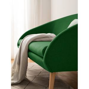 Sofa Volonne (2-Sitzer) Webstoff - Webstoff Nere: Grün