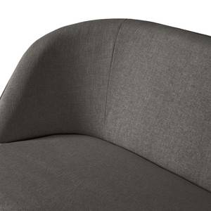 2,5-Sitzer Sofa Voiteur Webstoff - Webstoff Nere: Grau