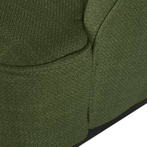 Sofa Voiteur (2-Sitzer) Webstoff - Webstoff Noela: Dunkelgrün
