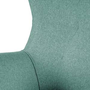 Fauteuil Newfield Tissu - Tissu Voer: Bleu clair