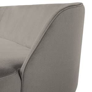 2,5-Sitzer Sofa Voiteur Microfaser - Microfaser Sela: Grau
