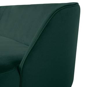 2,5-Sitzer Sofa Voiteur Microfaser - Microfaser Sela: Petrol