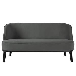 2,5-Sitzer Sofa Voiteur Microfaser - Microfaser Sela: Dunkelgrau