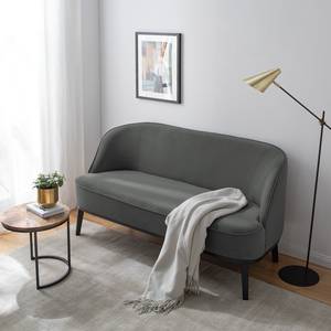 2,5-Sitzer Sofa Voiteur Microfaser - Microfaser Sela: Dunkelgrau