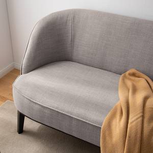 Sofa Voiteur (2-Sitzer) Webstoff - Webstoff Noela: Hellgrau