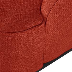 Canapé Voiteur (2-3 places) Tissu - Tissu Noela: Rouge brique