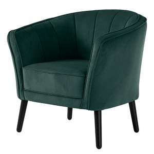 Fauteuil Tarco microvezel - Microvezel Sela: Petrolkleurig