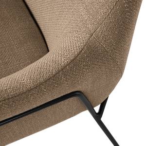 Fauteuil Culin geweven stof - Geweven stof Noela: Cappuccino