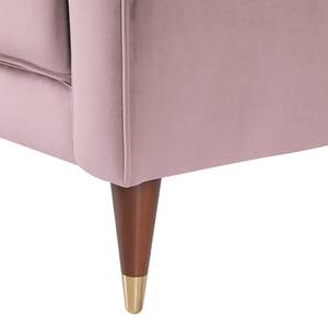 Sofa Suzy (2,5-Sitzer) Samt - Samt Ravi: Mauve