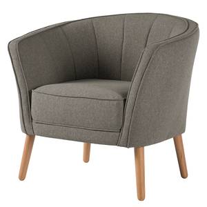 Fauteuil Tarco Tissu - Tissu Voer: Gris foncé