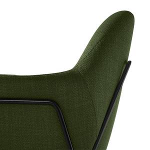 Fauteuil Culin Tissu - Tissu Noela: Vert foncé