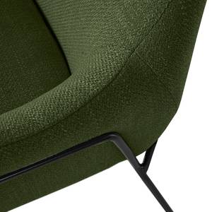 Fauteuil Culin Tissu - Tissu Noela: Vert foncé