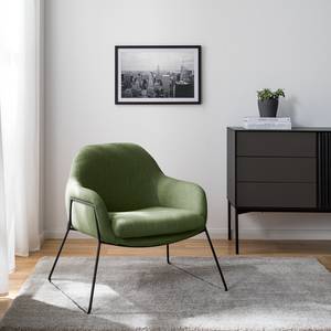 Fauteuil Culin Tissu - Tissu Noela: Vert foncé