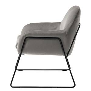 Fauteuil Culin microvezel - Microvezel Sela: Grijs