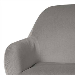 Fauteuil Culin Microfibre - Microfibre Sela: Gris