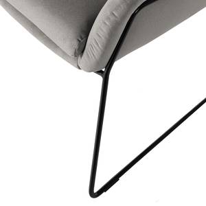 Fauteuil Culin Microfibre - Microfibre Sela: Gris