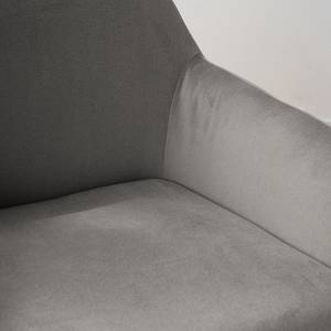 Fauteuil Culin Microfibre - Microfibre Sela: Gris