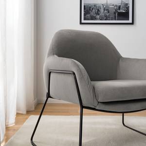 Fauteuil Culin microvezel - Microvezel Sela: Grijs