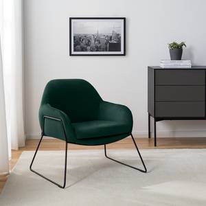 Fauteuil Culin Microfibre - Microfibre Sela: Pétrole