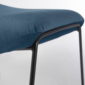 Repose-pieds Culin Microfibre - Microfibre Sela: Bleu brillant