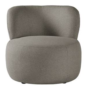 Fauteuil LOVELOCK geweven stof - Geweven stof Voer: Donkergrijs