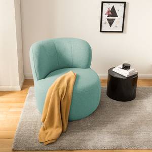 Fauteuil LOVELOCK Tissu - Tissu Voer: Bleu clair