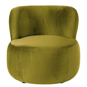 Fauteuil LOVELOCK fluweel - Velours Ravi: Avocado