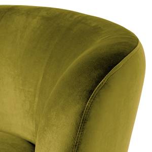 Fauteuil LOVELOCK fluweel - Velours Ravi: Avocado