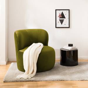 Fauteuil LOVELOCK fluweel - Velours Ravi: Avocado