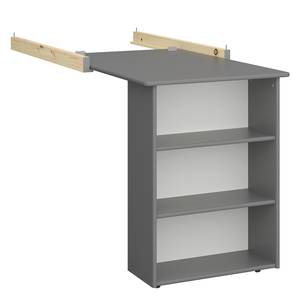 Extension de bureau Memphis Gris