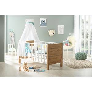 Babybed Nepal Wit - Plaatmateriaal - 77 x 82 x 145 cm