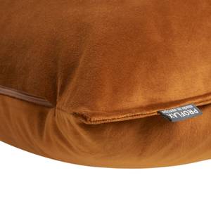 Housse de coussin Milano Polyester - Cognac - 50 x 50 cm