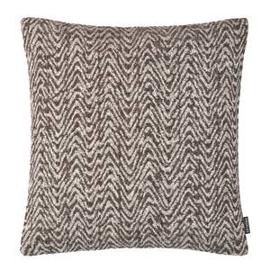 Housse de coussin Marella Tissu mélangé - Marron - 50 x 50 cm