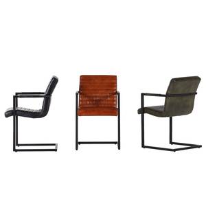 Chaises cantilever Stevenson (lot de 2) Noir