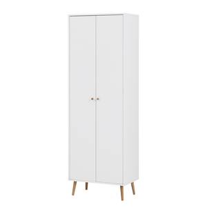 Armoire de bureau Jonte Blanc craie / Chêne - Blanc