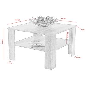 Table basse Calu Imitation chêne de Sonoma