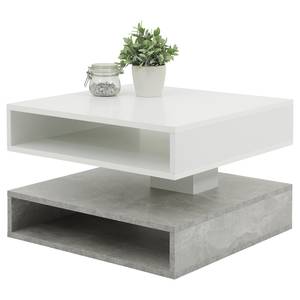 Salontafel Shenn Wit/Concrete look