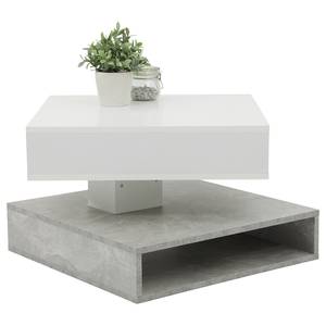 Salontafel Shenn Wit/Concrete look