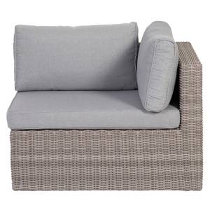 Loungeset Palma (5er-Set) Polyethylen / Polyester - Beige / Grau