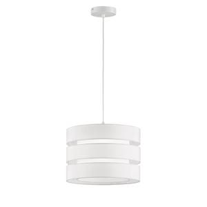 Hanglamp Belle II polycarbonaat/aluminium - 1 lichtbron